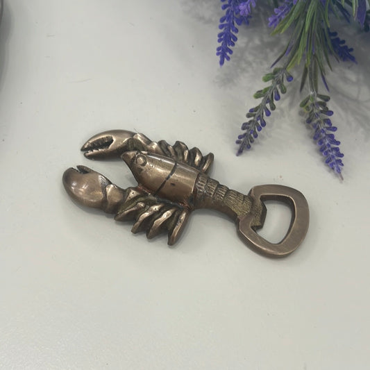 Lobster Brass Bottle Opener