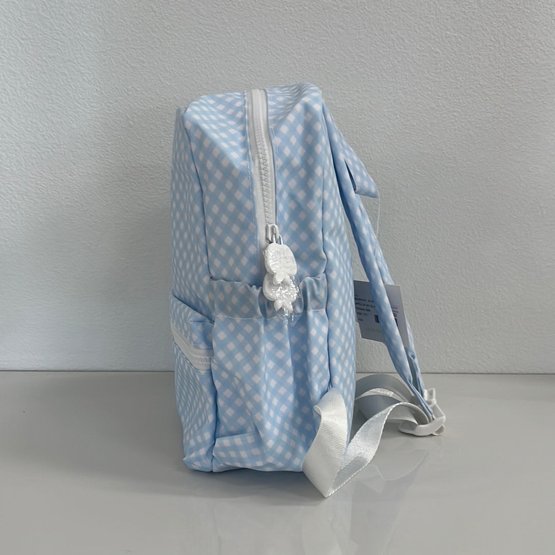 The Backpack - Blue Gingham (Tot)